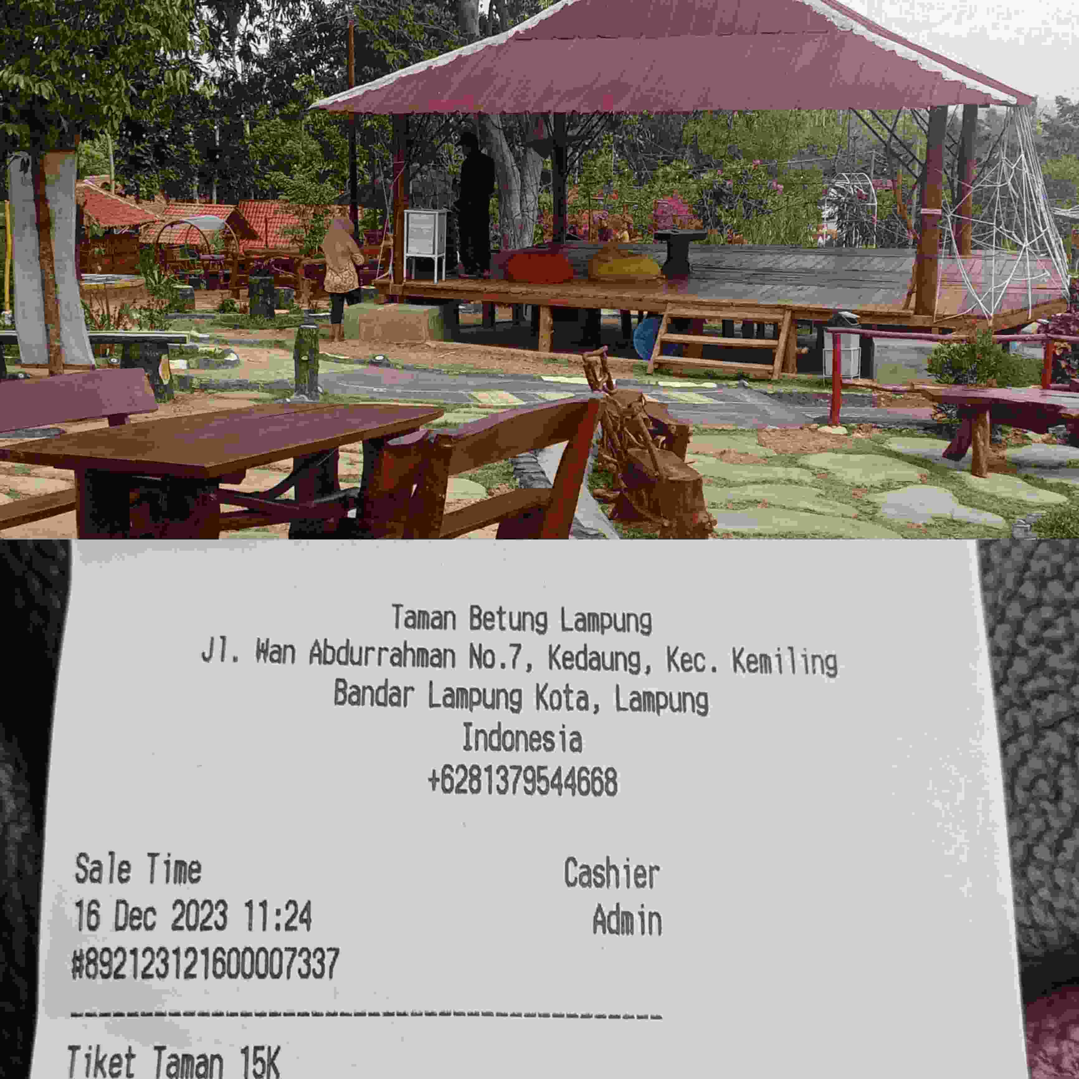 Pengunjung Mengeluh Mahalnya Tarif Parkir Taman Betung, Bandar Lampung