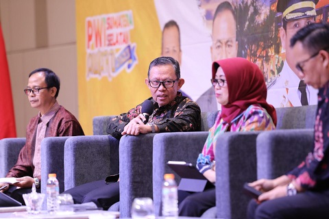 Sekdaprov Fahrizal Jadi Narasumber Peringatan HUT ke-77 PWI/HPN dan Porseniwada 2023 di Sumatera Selatan