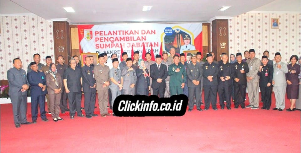 Pj Bupati Tulang Bawang Lantik Ferli Yuledi Sebagai Sekda