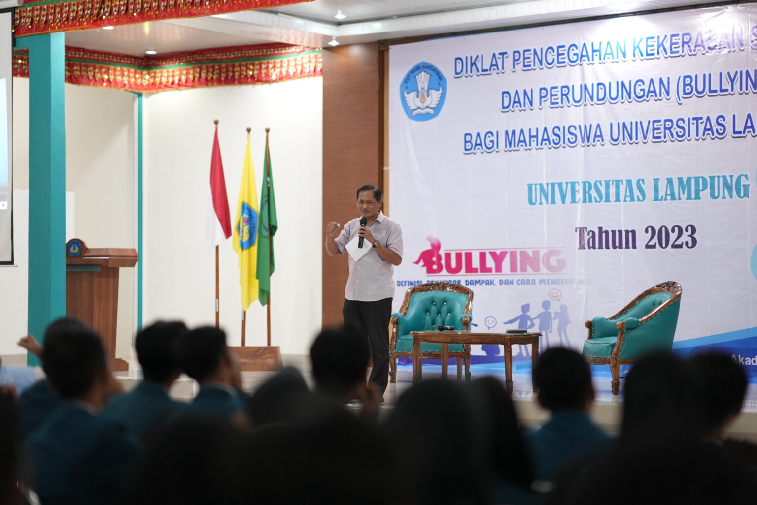 Unila Gelar Diklat Antikorupsi Bagi Mahasiswa