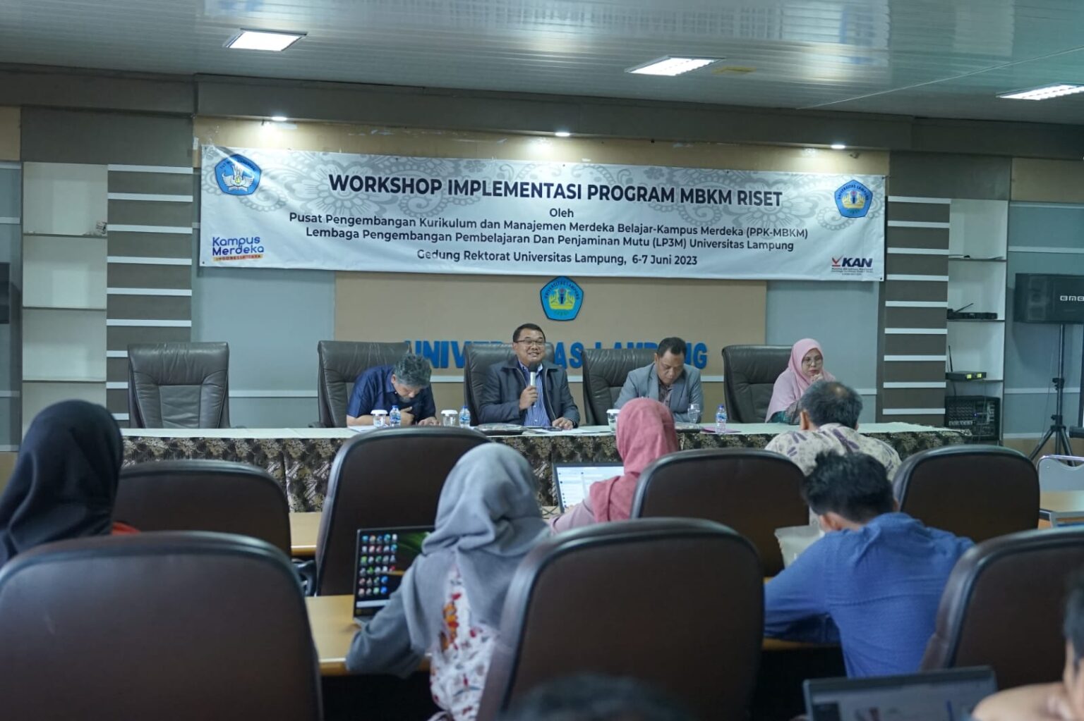 Universitas Lampung Gelar Workshop Riset MBKM untuk 50 Dosen Penerima Hibah