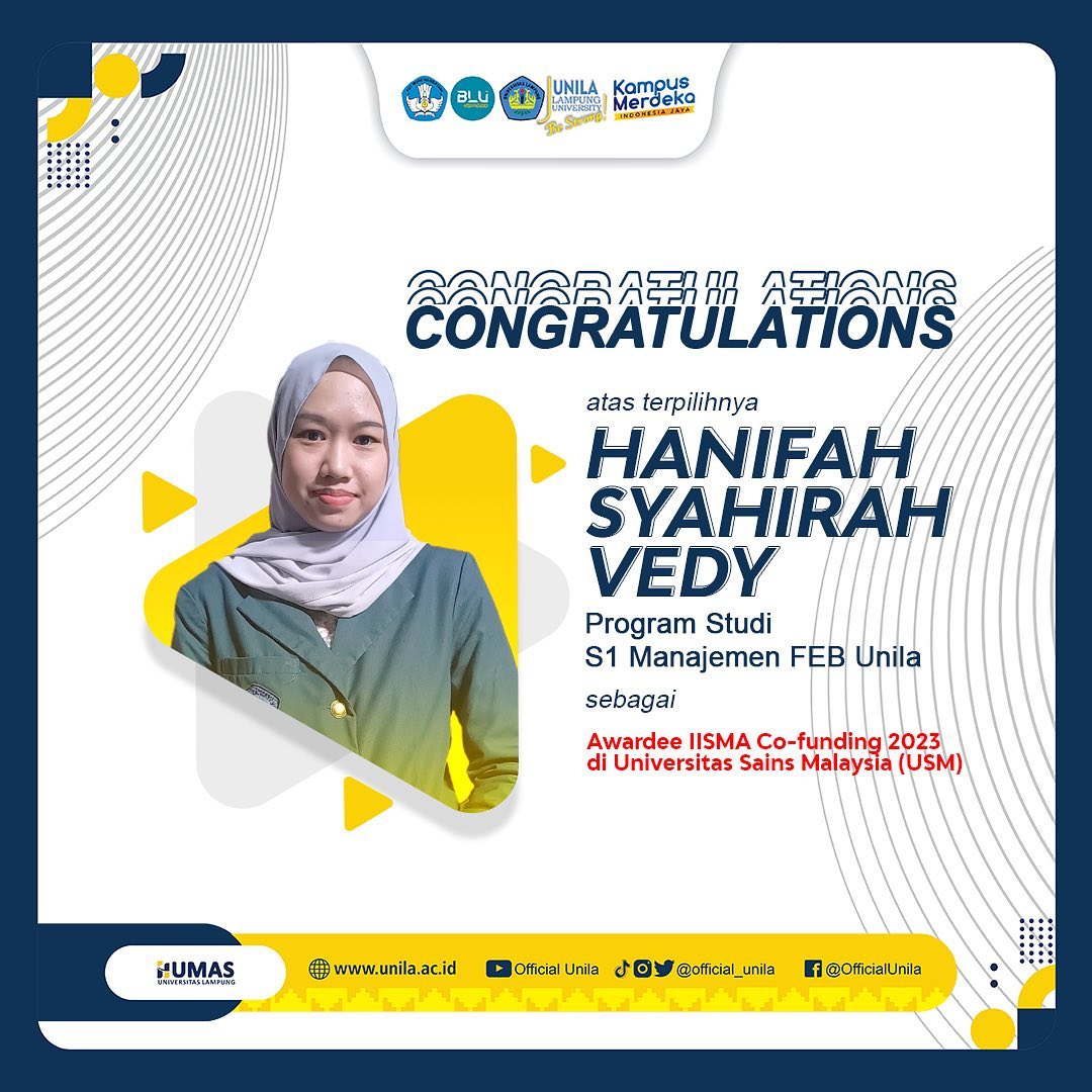 Mahasiswa FEB Lolos Seleksi IISMA Co-Funding untuk Belajar di USM