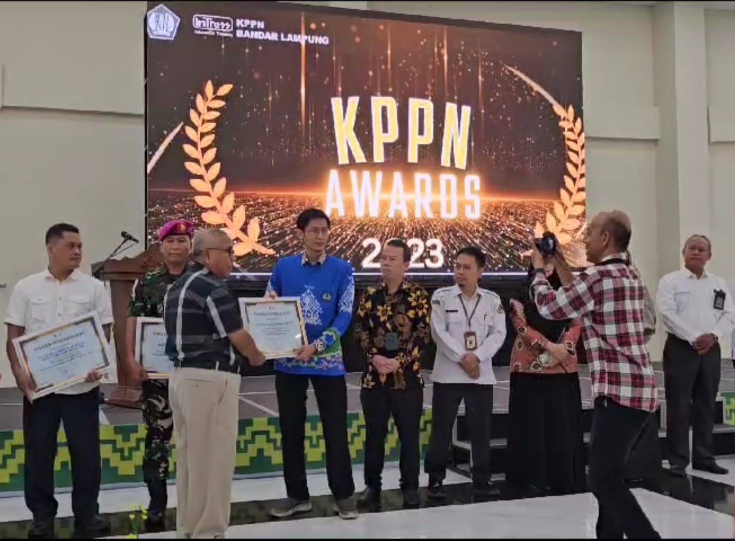 Unila Raih Penghargaan Satker Terbaik 2023 dari KPPN Bandar Lampung