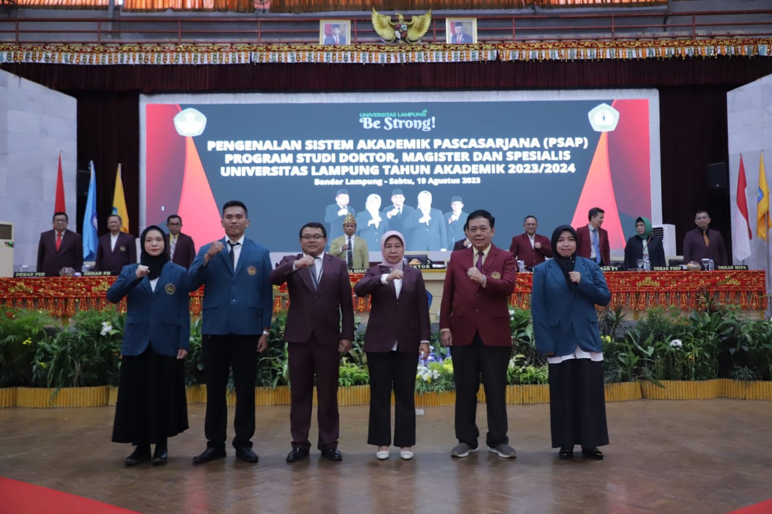 Sebanyak 876 Mahasiswa Baru Ikuti PSAP Unila Tahun 2023