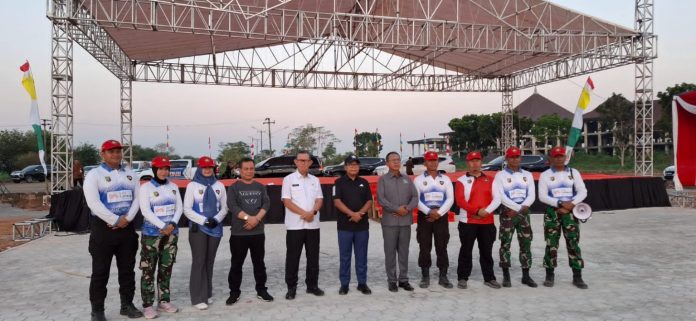 Ketua DPRD Lampung Bersama Pj Gubernur Cek Persiapan HUT RI ke-79 di Kota Baru