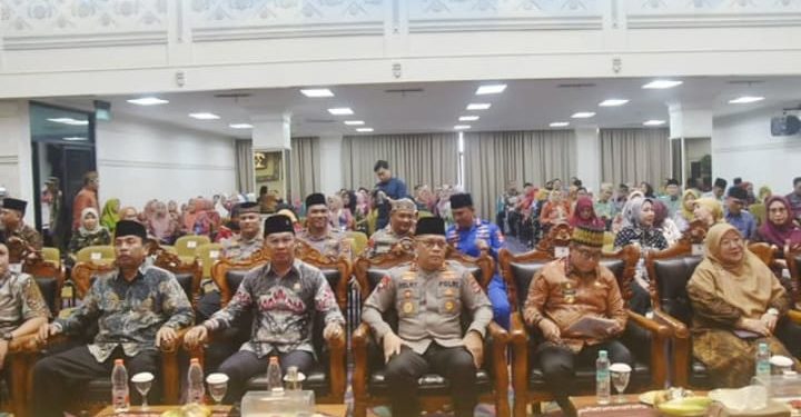 Peringatan Isra Mi’raj Nabi Muhammad SAW 1446 H Dihadiri Ketua dan Sekretaris DPRD Lampung