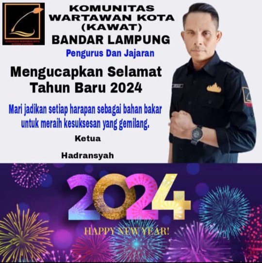 Ketua Komunitas Wartawan Kota Bandar Lampung, Mengajak Anggotanya Jaga Netralitas Dan Tangkal Berita Hoax