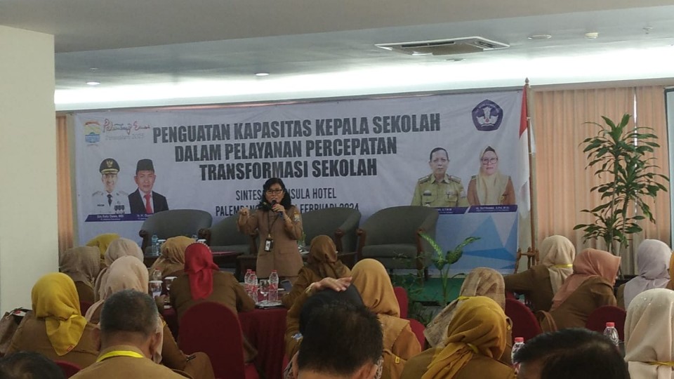 Bimtek Penguatan Kapasitas Kepala Sekolah Dalam Pelayanan Percepatan Transformasi Sekolah