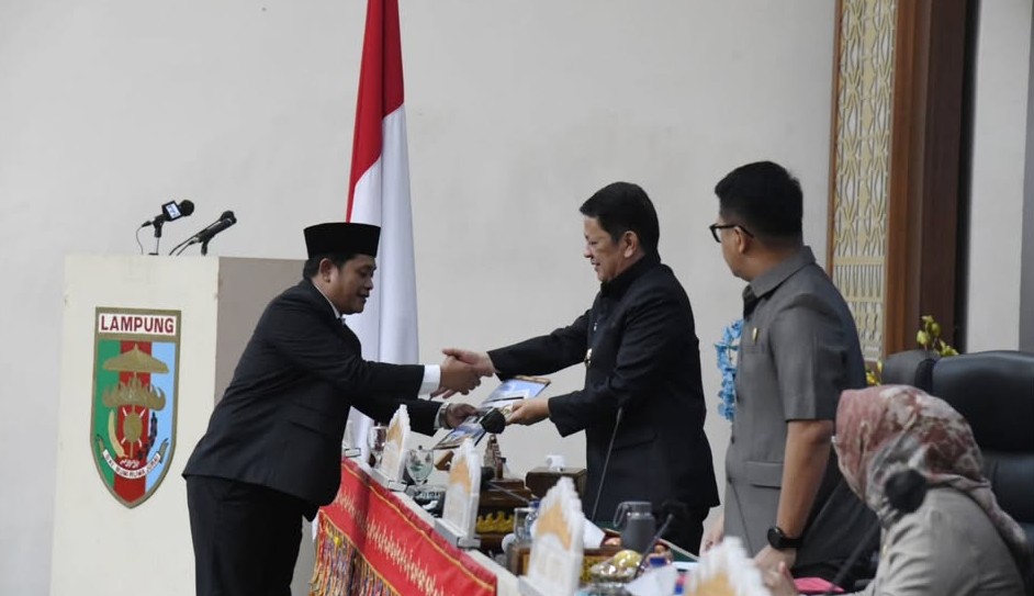 DPRD Lampung Gelar Rapat Paripurna Pembicaraan Tingkat II, Bahas LKPJ Gubernur Tahun 2024