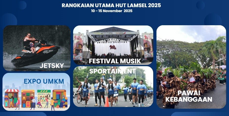 Euforia Jelang HUT ke-69, Lampung Selatan Hidupkan Semangat Daerah Lewat Lamsel Fest 2025