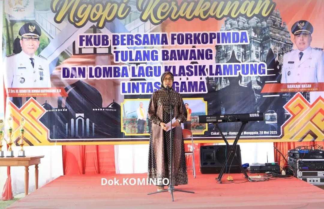 Ketua TP PKK Tulang Bawang Dukung Pelestarian Budaya Lewat Lomba Lagu Lintas Agama