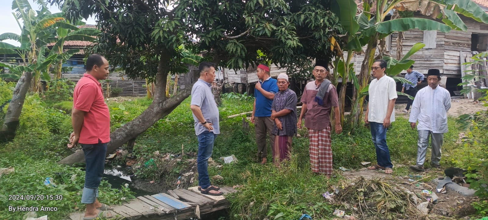 Bersama Warga, Hankam Hasan Cari Solusi Atasi Banjir di Menggala