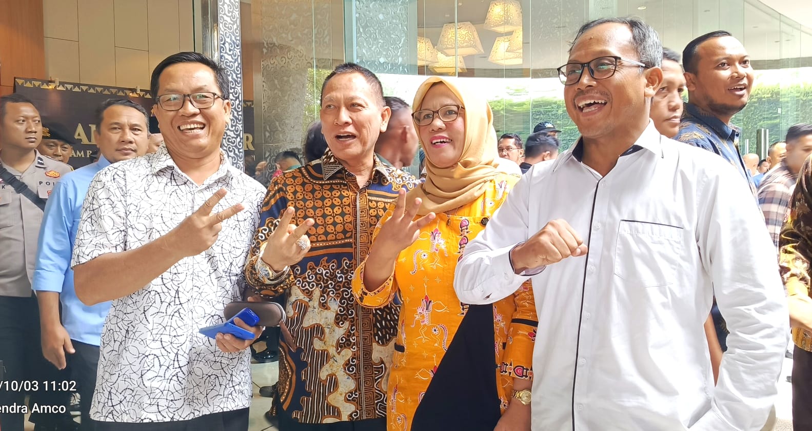 Qudrotul-Hankam Hadiri Deklarasi Pilkada Damai 2024 di Bandarlampung