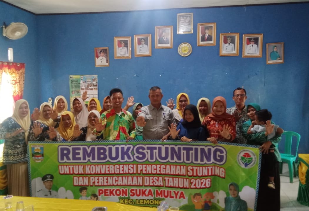 Rembuk Stunting di Pekon Suka Mulya, Sinergi Semua Pihak Percepat Penurunan Stunting