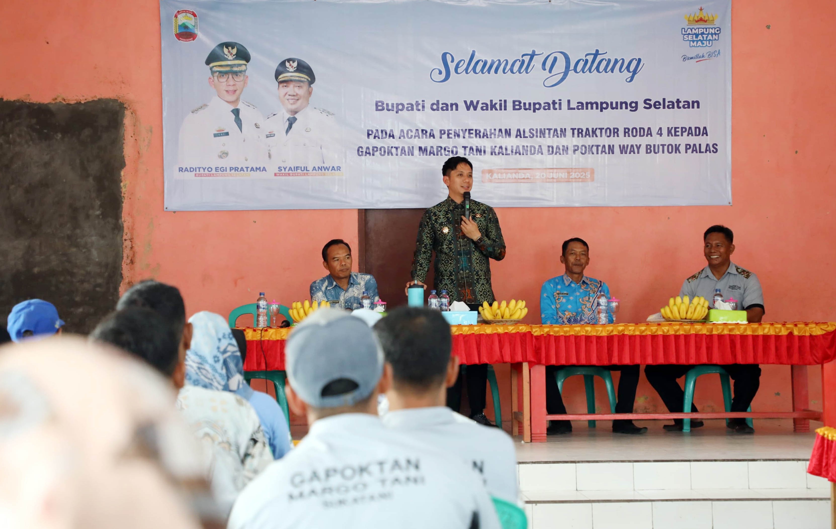 Pemkab Lampung Selatan Pacu Tiga Kali Tanam, Alsintan Jadi Senjata Baru Petani