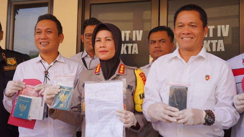 Polda Lampung Berhasil Amankan 2 (Dua) Pelaku TPPO