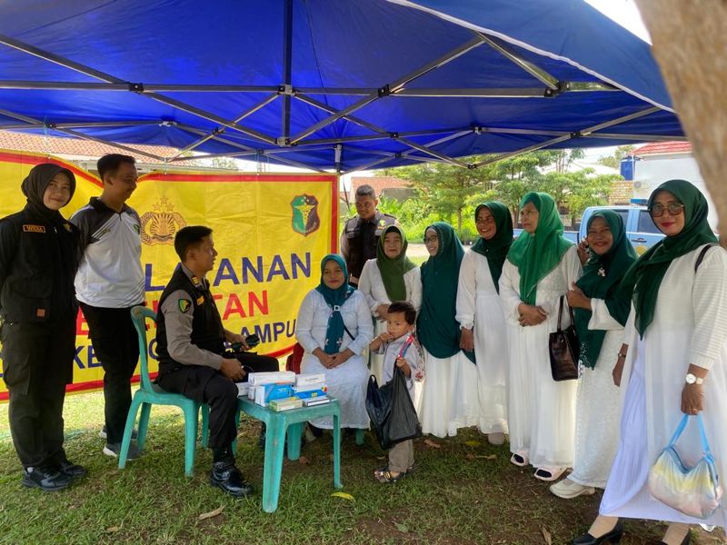 Polda Lampung: Pelayanan Kesehatan Siaga DVI, Respons Cepat Terhadap Banjir di Bandar Lampung