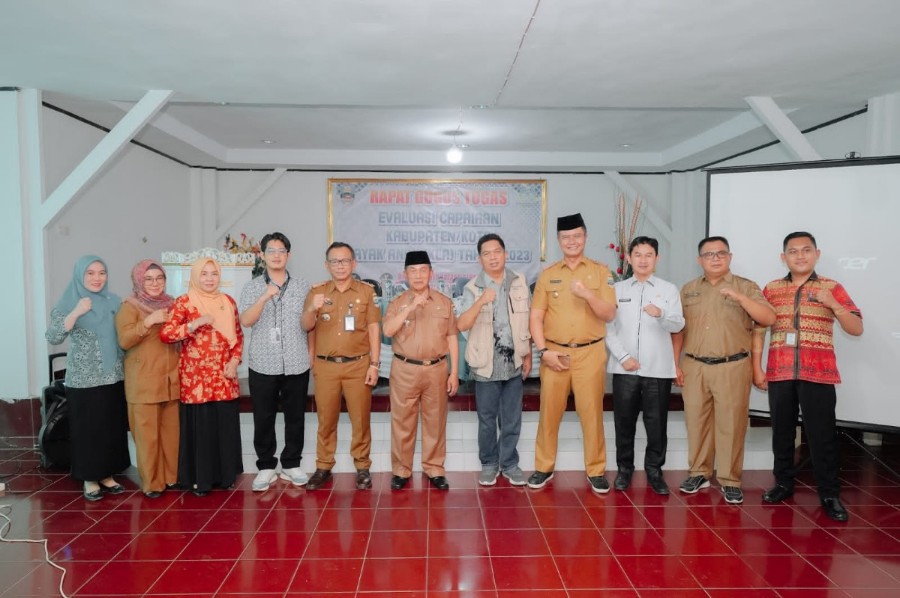 Wakil Bupati Pesisir Barat Resmi Membuka Rapat Gugus Tugas Layak Anak (KLA) TAHUN 2023