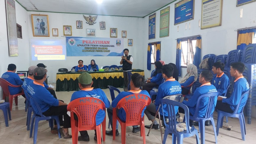 Pemerintah Pekon Sukanengara Gelar Pelatihan Kepada Aparatur