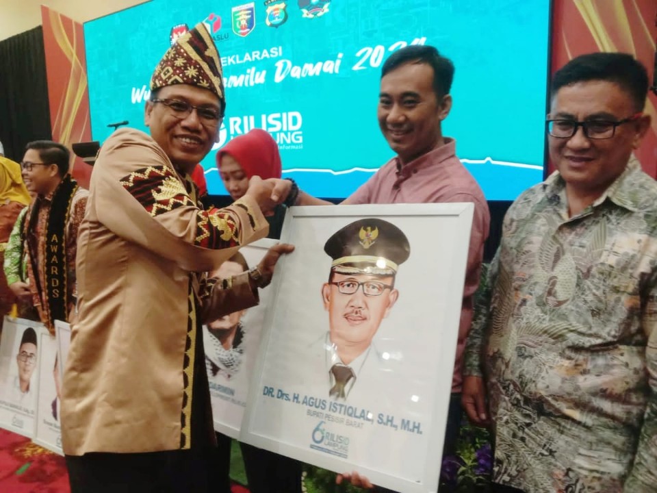 Kepala Diskominfotiksan Suryadi Hadiri HUT RilisID Lampung Ke-6