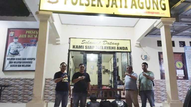 Polsek Jati Agung Ringkus 3 Pelaku Pengeroyokan