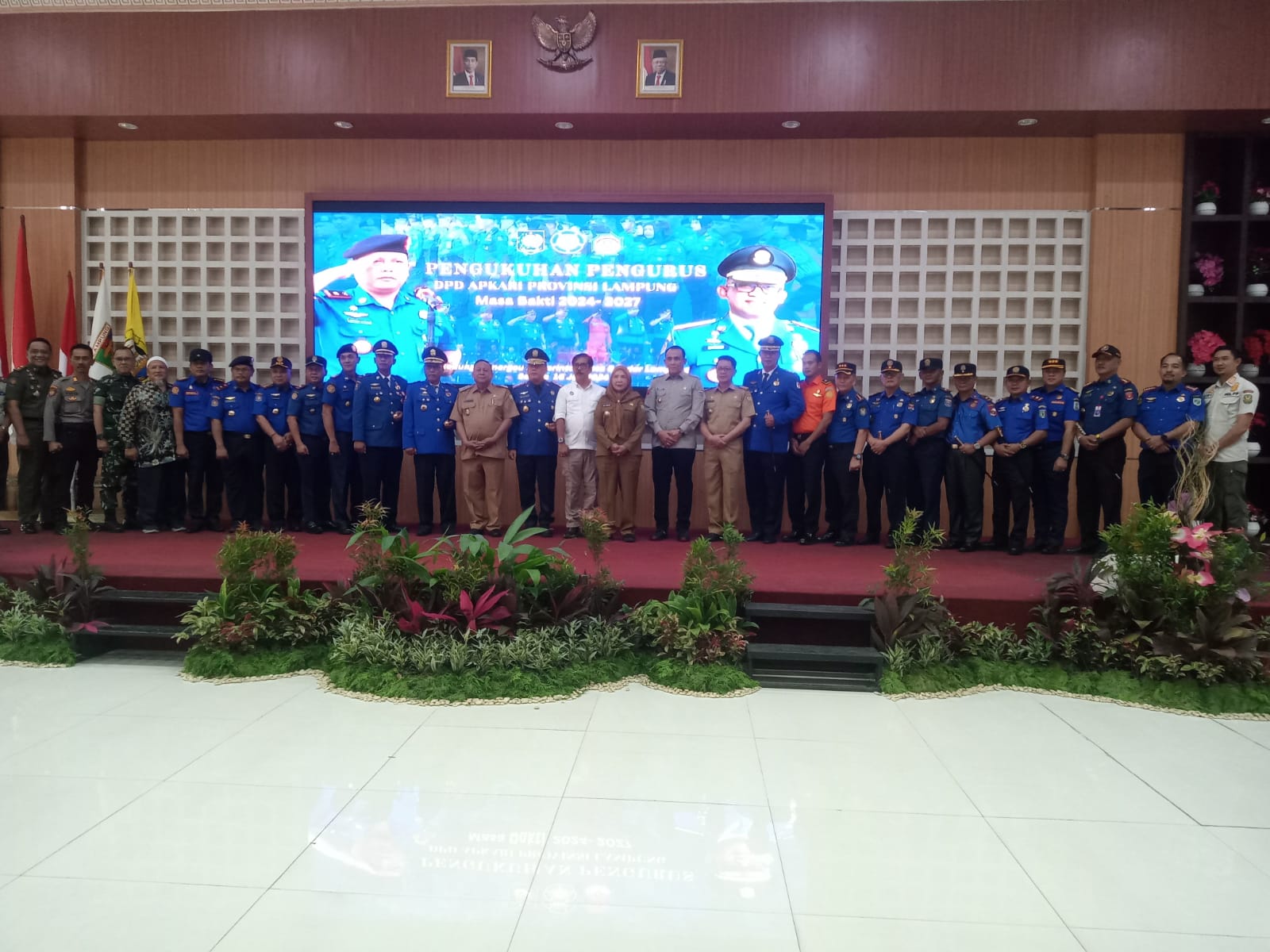 Walikota Bandarlampung Kukuhkan Pengurus DPD APKARI Lampung