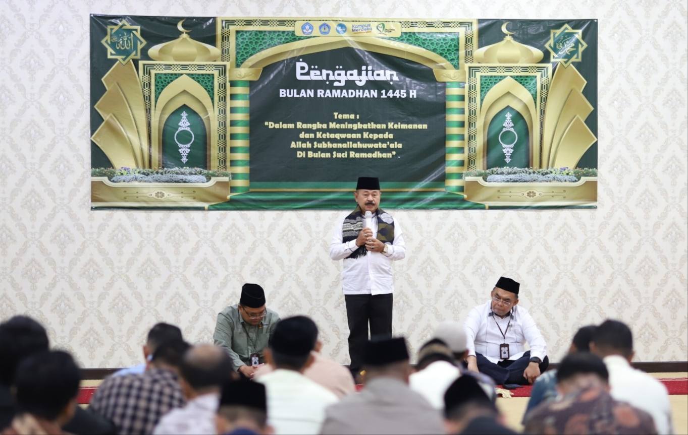 Pengajian Rutin Unila Meningkatkan Ketakwaan di Bulan Ramadhan