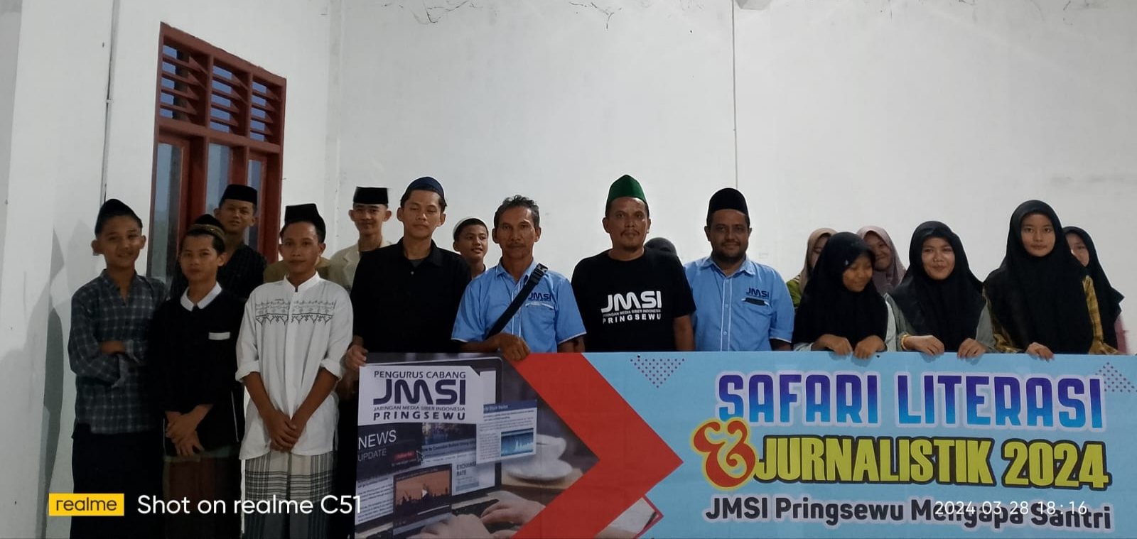 JMSI Pringsewu Buka Cakrawala Santri Nurul Huda Almuaalim