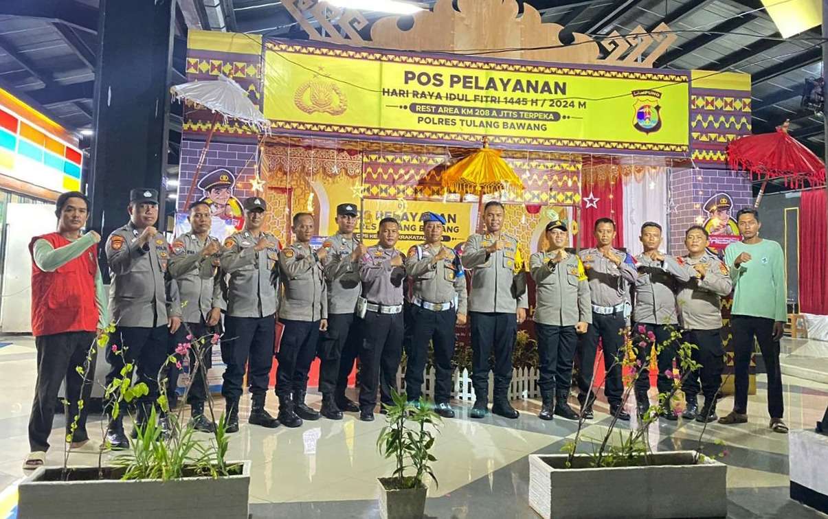 Cek Langsung Pos Pam dan Pos Yan Operasi Ketupat Krakatau 2024, Ini Pesan Kapolres