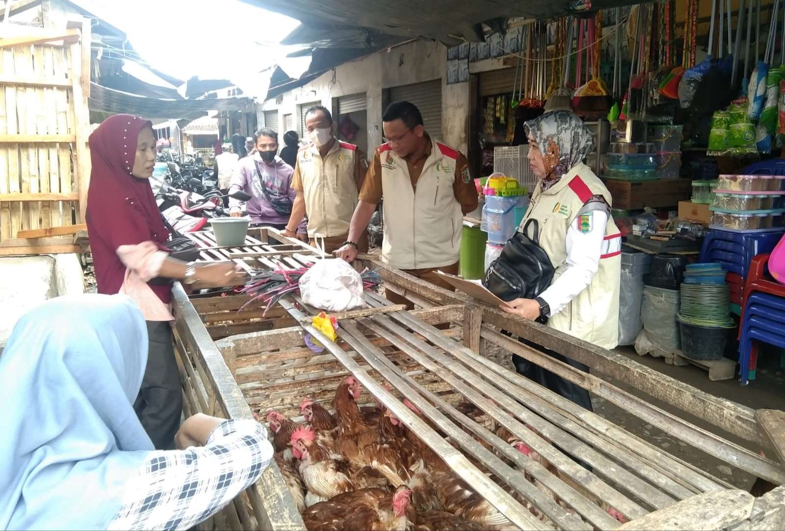 Jelang Hari Raya Idul Fitri 1445 H, Pemkab Pesawaran Sidak Pasar Kedondong