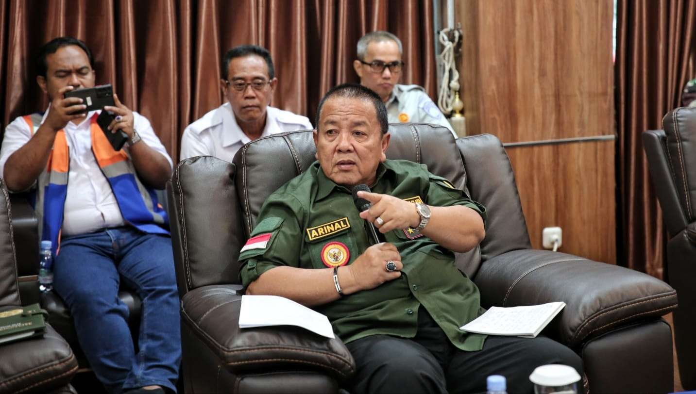 Gubernur Rakor Arus Balik Lebaran di Pelabuhan Bakauheni Lampung Selatan