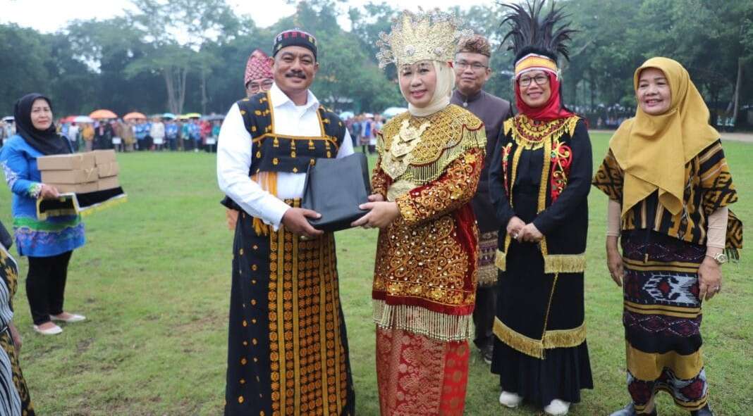 Rektor Unila Pimpin Upacara Hardiknas Tahun 2024