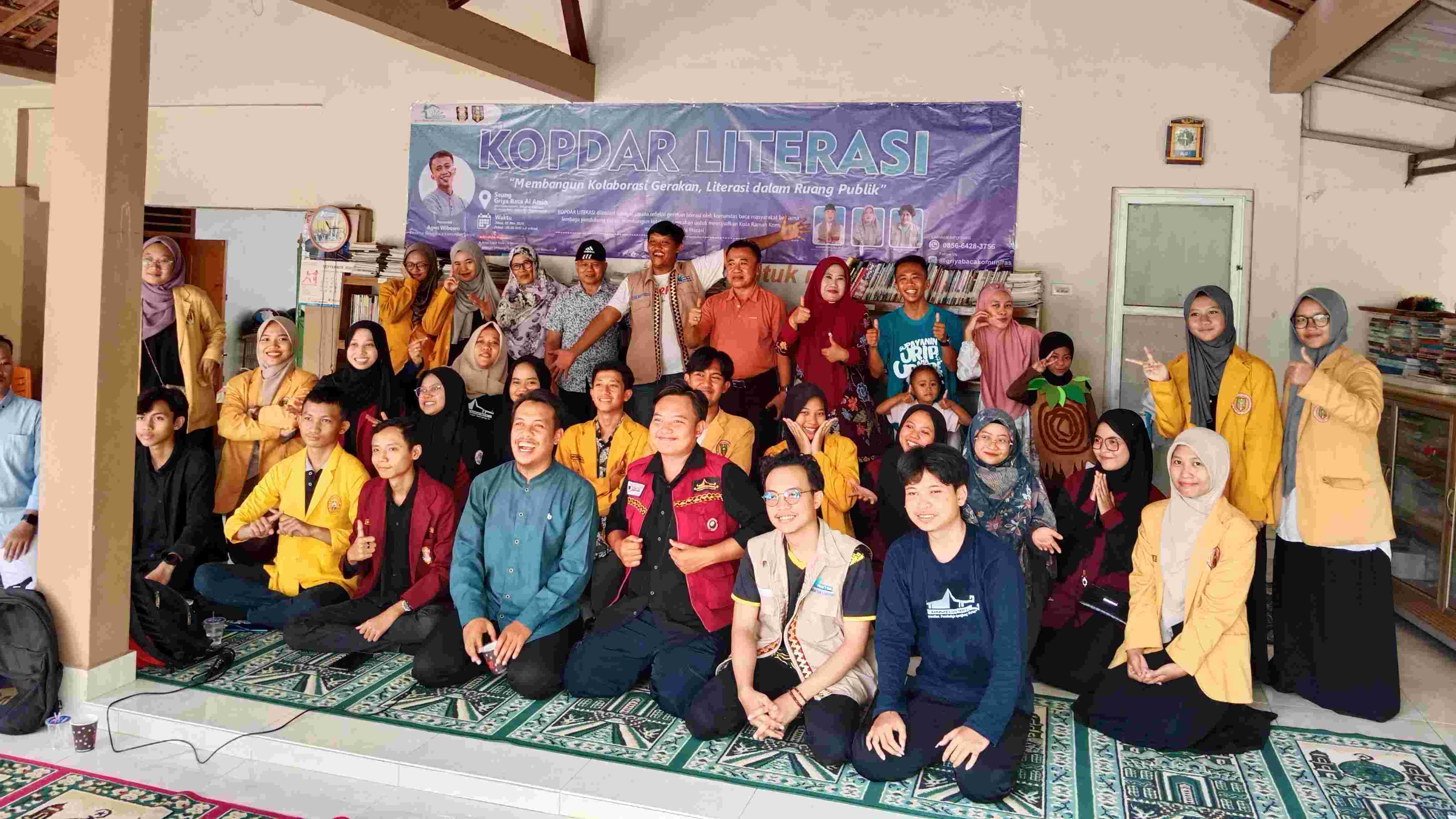 Kolaborasi Kopdar Literasi: Menumbuhkan Budaya Baca di Kota Metro