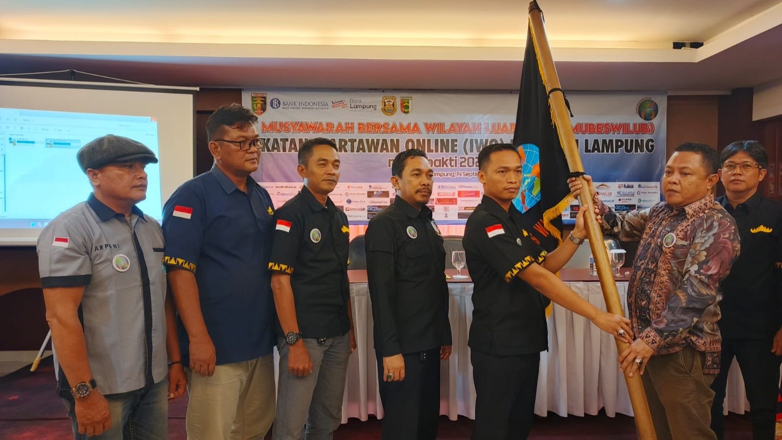 Aprohan Saputra Pimpin IWO Lampung, Janji Bawa Organisasi Lebih Maju