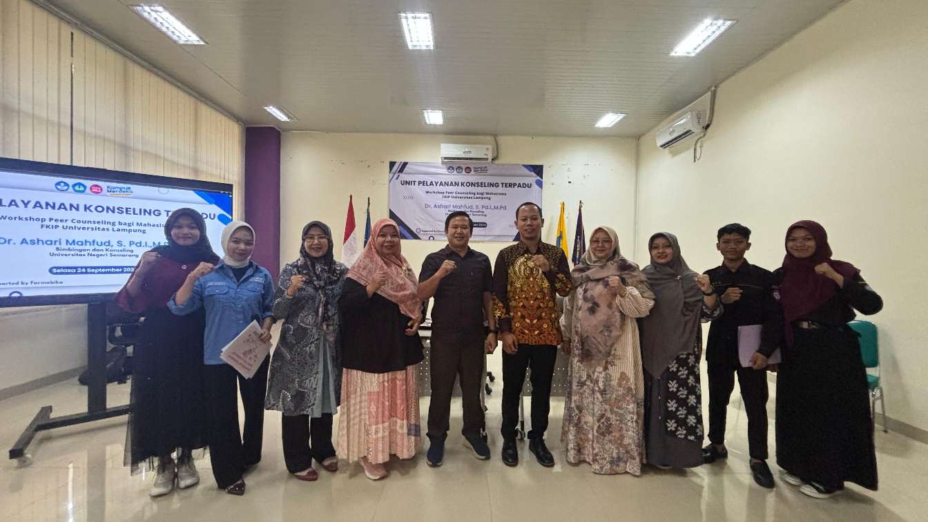 Mahasiswa FKIP Unila Dilatih Jadi Pendengar yang Baik