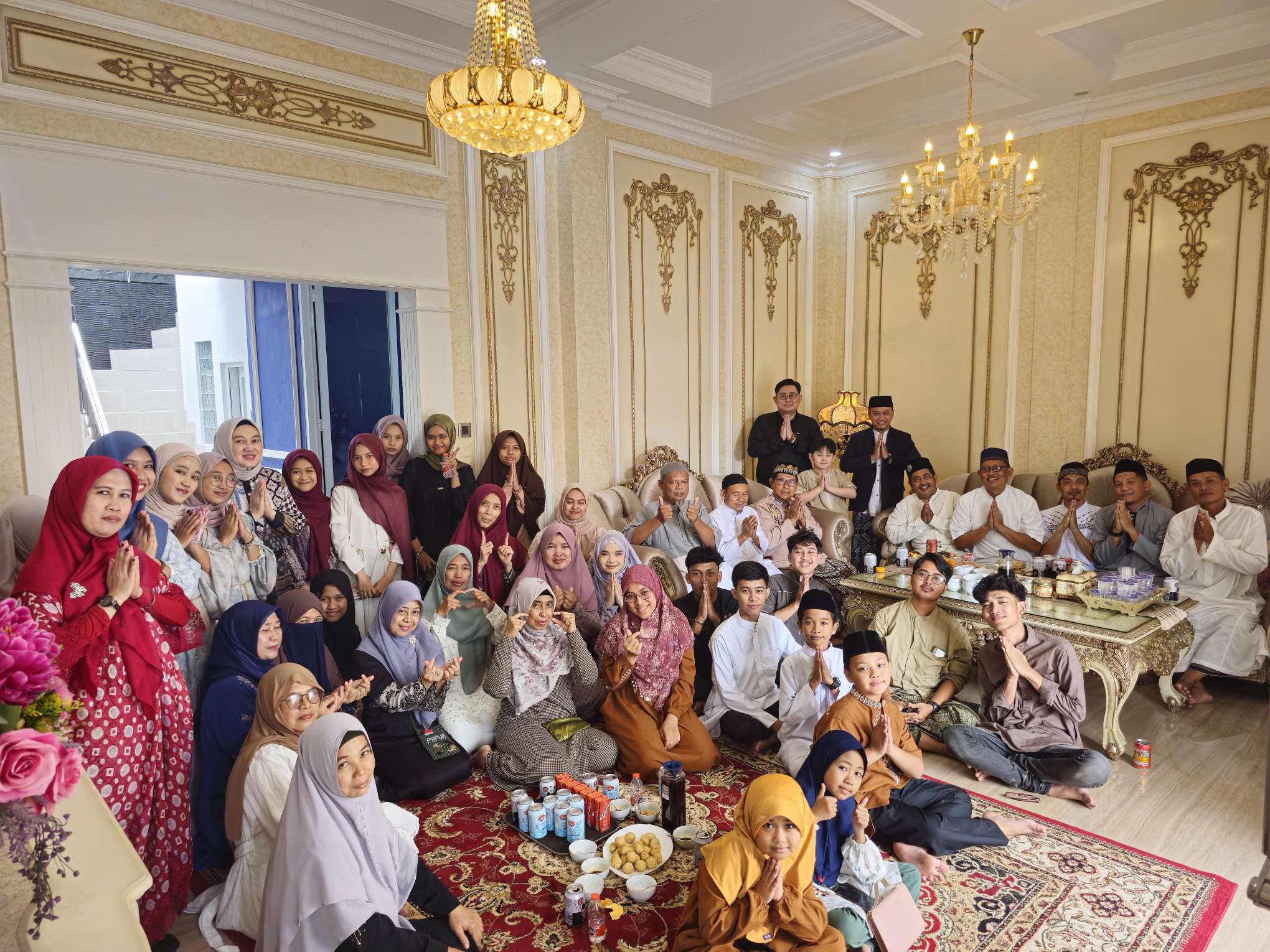 Momen Idul Fitri Unik di Perum Bumi Puspa Kencana Gedong Meneng Rajabasa Bandarlampung