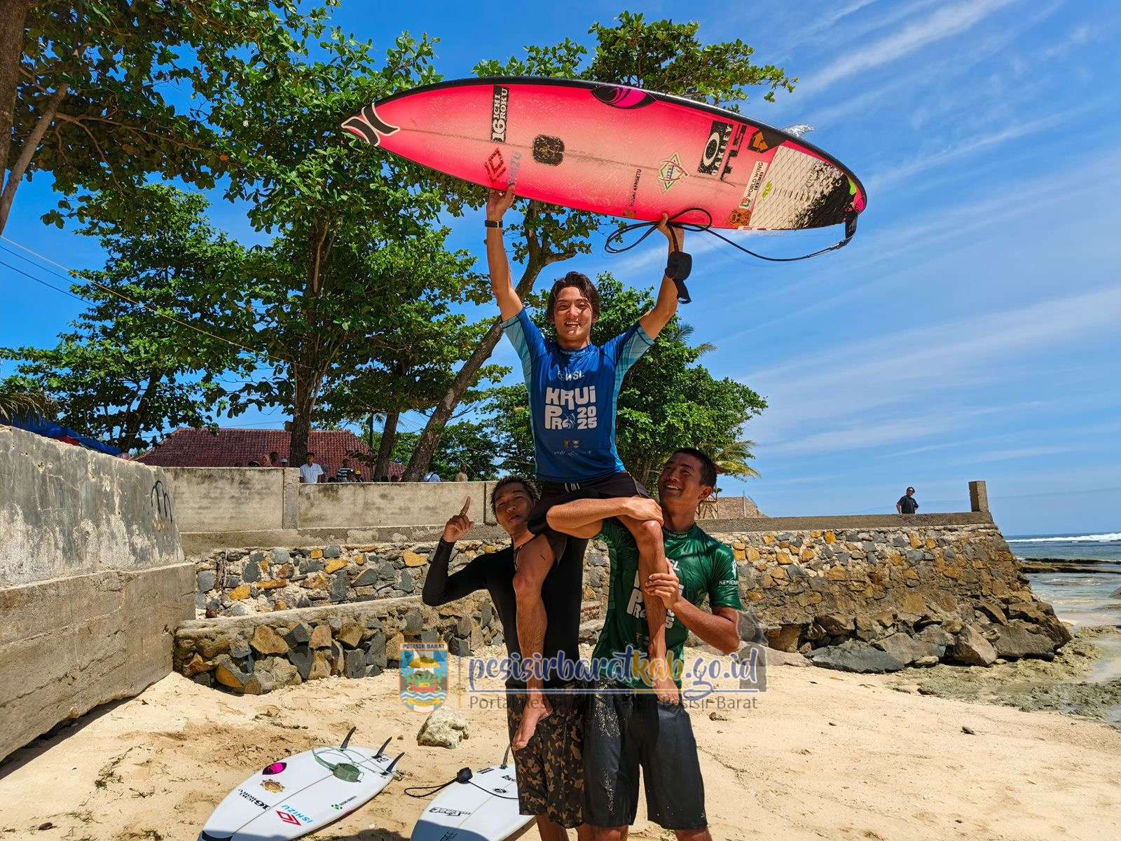 Surfer Indonesia Tembus Final Krui Pro, Jepang Mendominasi