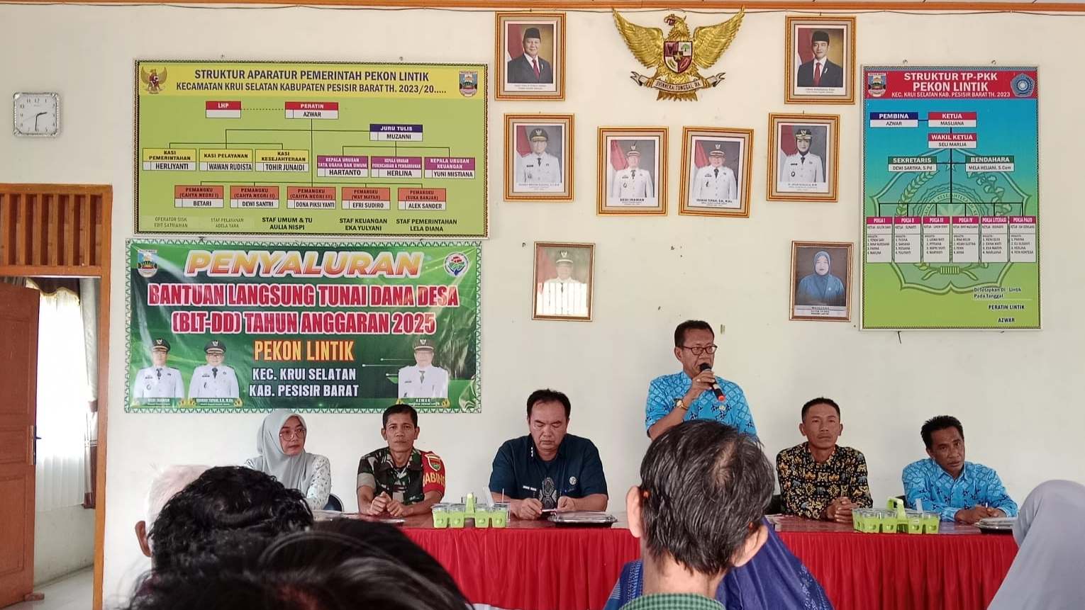 Pemerintah Pekon Lintik Salurkan BLT-DD Tahap III TA 2025
