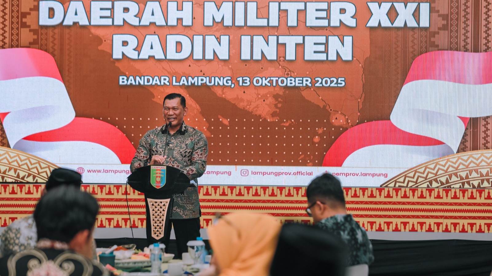 TNI Dilibatkan, Gubernur Mirza Ajak Pangdam Baru Perkuat Sektor Pertanian Lampung