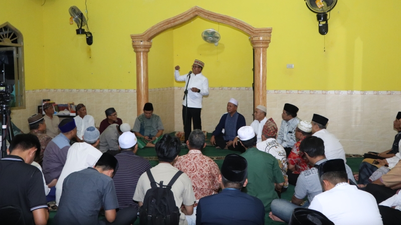 Pj Gubernur Lampung Sambangi Perumahan Lama, Ajak Warga Jaga Kondusifitas Jelang Pilkada