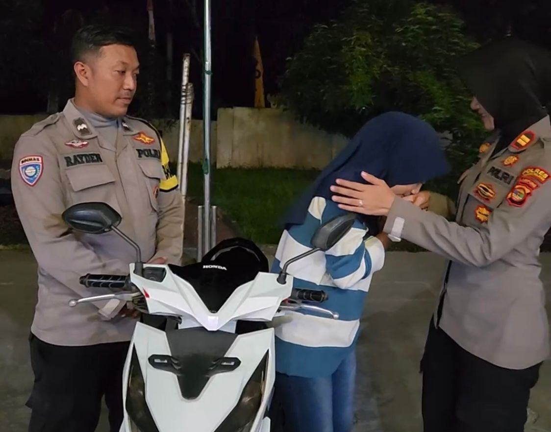 Aksi Cepat Polsek Jati Agung, Motor Lia Akhirnya Kembali