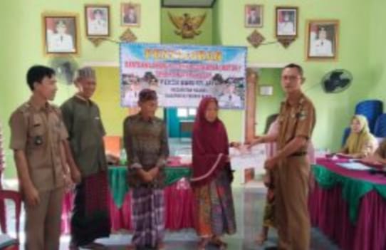 BLT-DD Tahap II Cair, 26 KPM Pekon Bandar Jaya Terima Bantuan