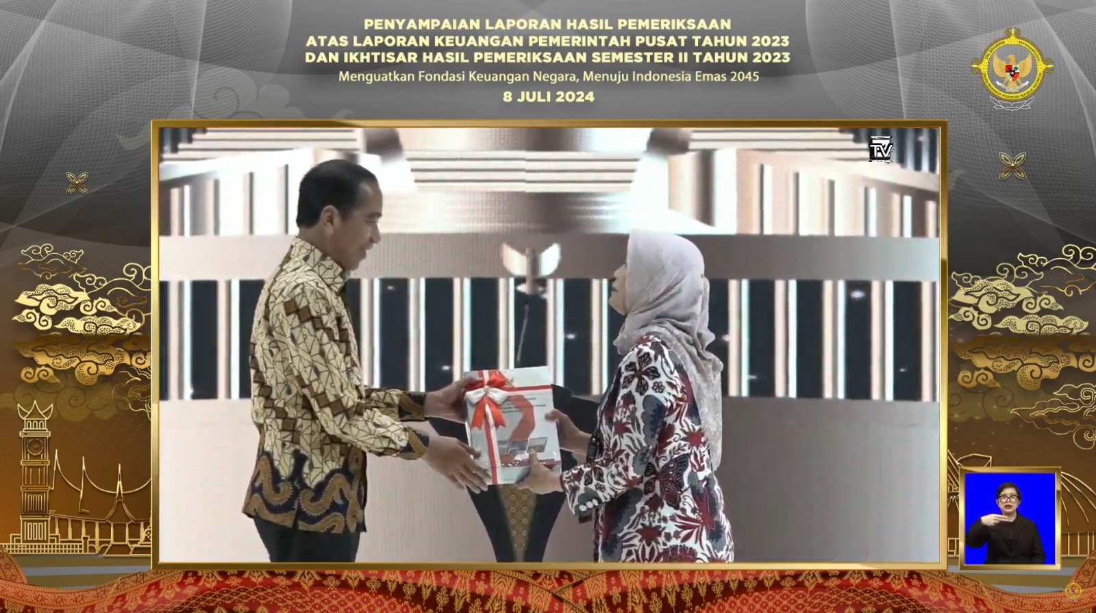 Pemerintah Provinsi Lampung Konsisten Raih WTP Sejak 2015