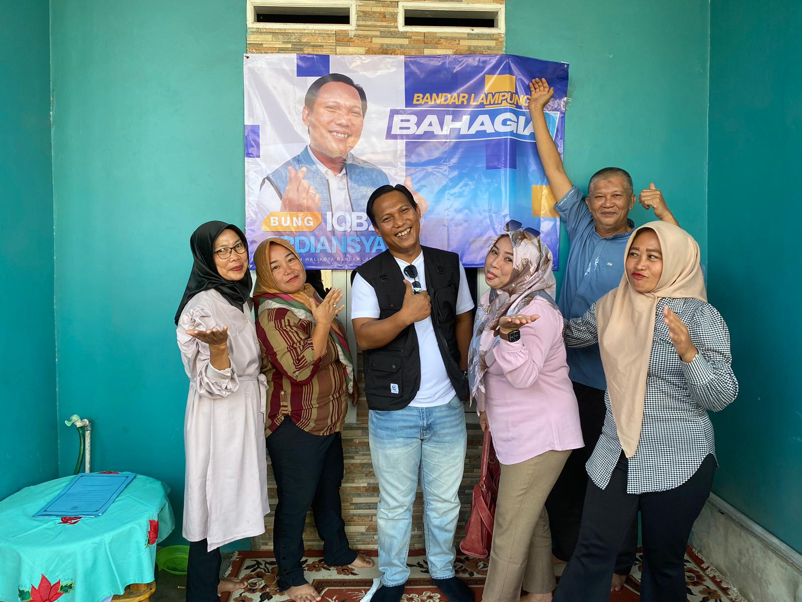 Iqbal Ardiansyah Terima Dukungan Tokoh Masyarakat Langkapura di Pilkada 2024