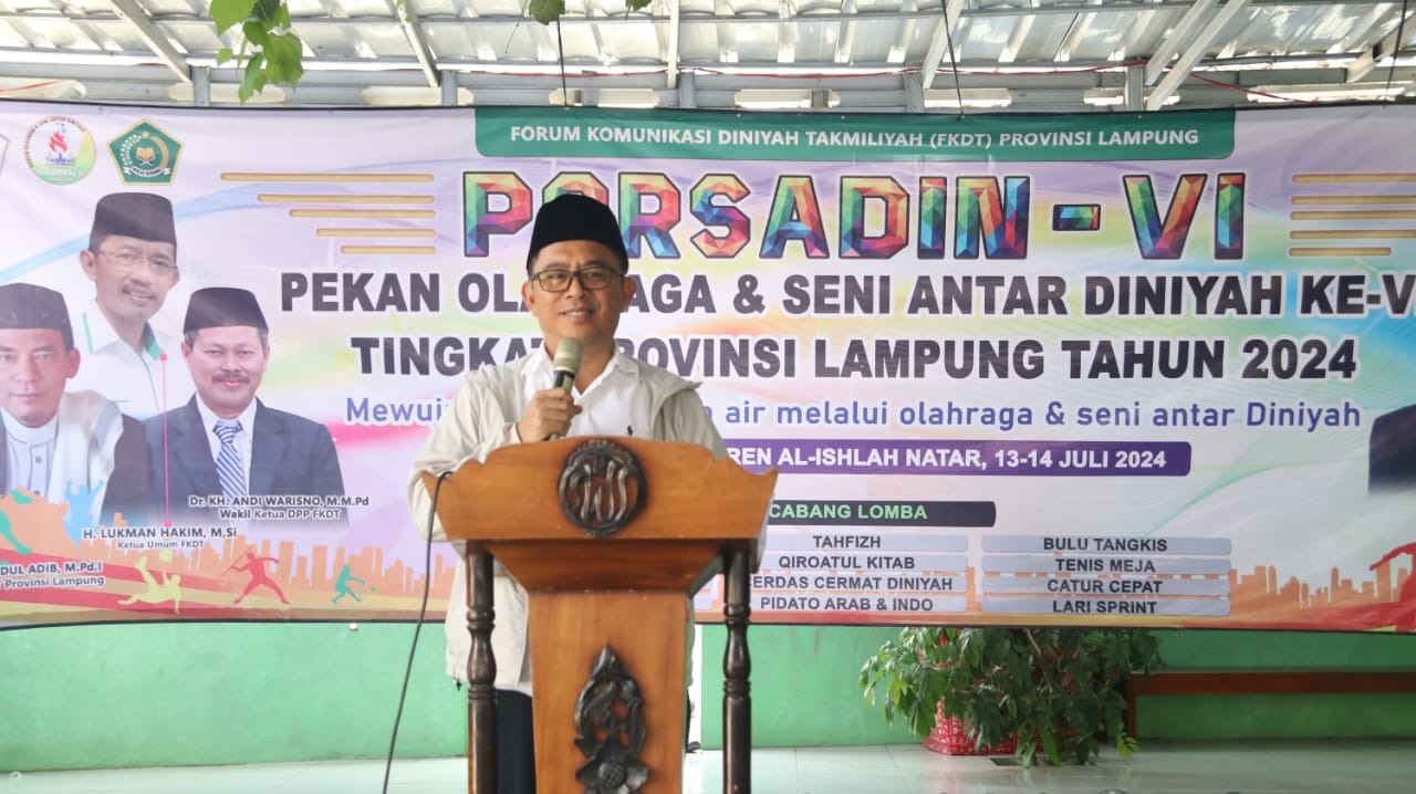 PORSADIN Ke-VI: Ajang Unjuk Kemampuan dan Sportivitas Santri Lampung
