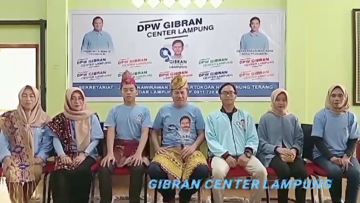 30 Pengurus Gibran Center Lampung Rakernas Pertama ke Jakarta