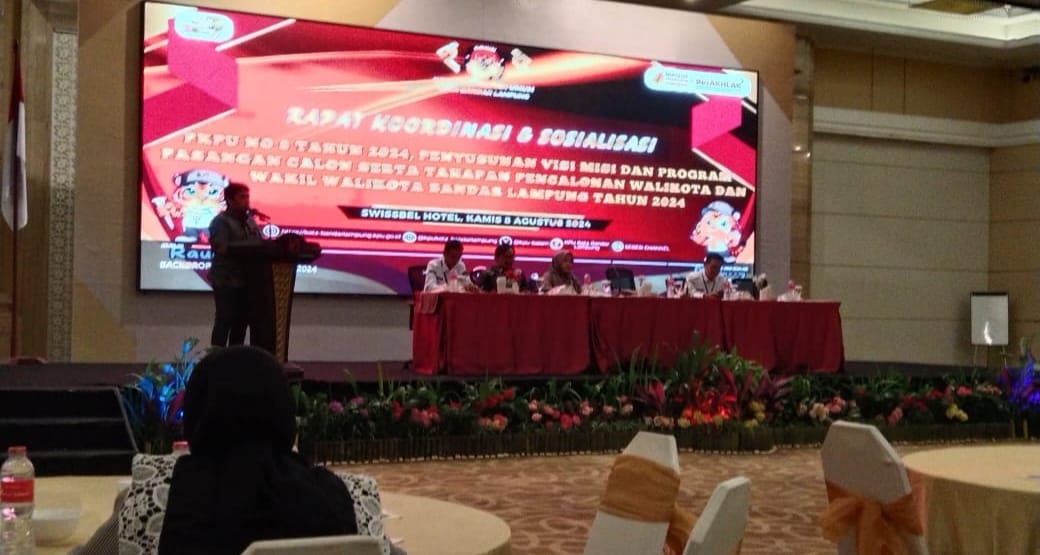 KPU Bandarlampung Gelar Sosialisasi PKPU 8 Tahun 2024