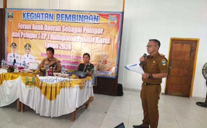 Pemkab Pesisir Barat Dukung Penuh Peran Forum Anak Daerah