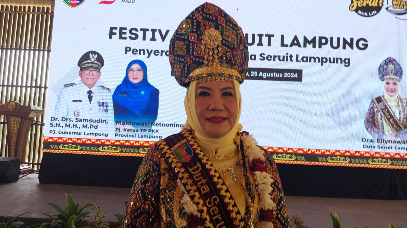 Owner Sambal Seruit Bu Lin Dapat Gelar Duta Seruit Nasional dari Pemprov Lampung