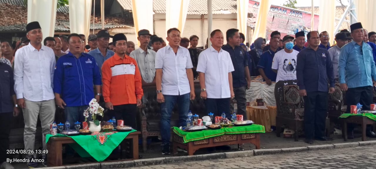 Empat Partai Besar Bersatu Dukung Qudrotul-Hamka di Tulang Bawang
